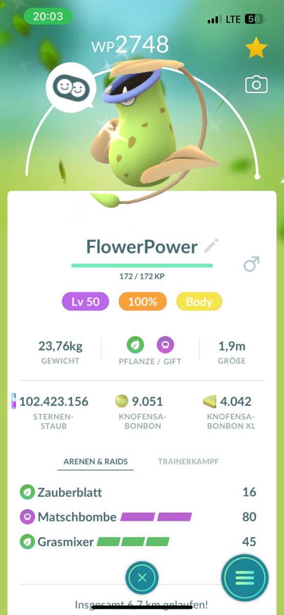 Madmar1976's tweet image. Shundo Bellsprout👌🫡
The first check was Shundo🔥🔥🔥
I am very happy with new Shundo👌😊
@PokemonGoApp 
@PokemonGOdeu 
#Bellsprout