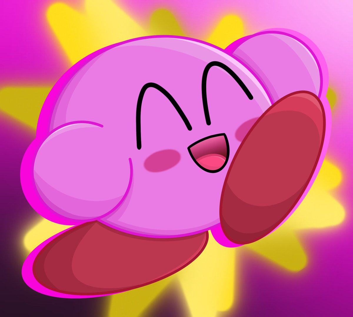 RadAnimationss's tweet photo. It’s Kirby!! :D ⭐️

#Kirby https://t.co/5pYHBOpaZT