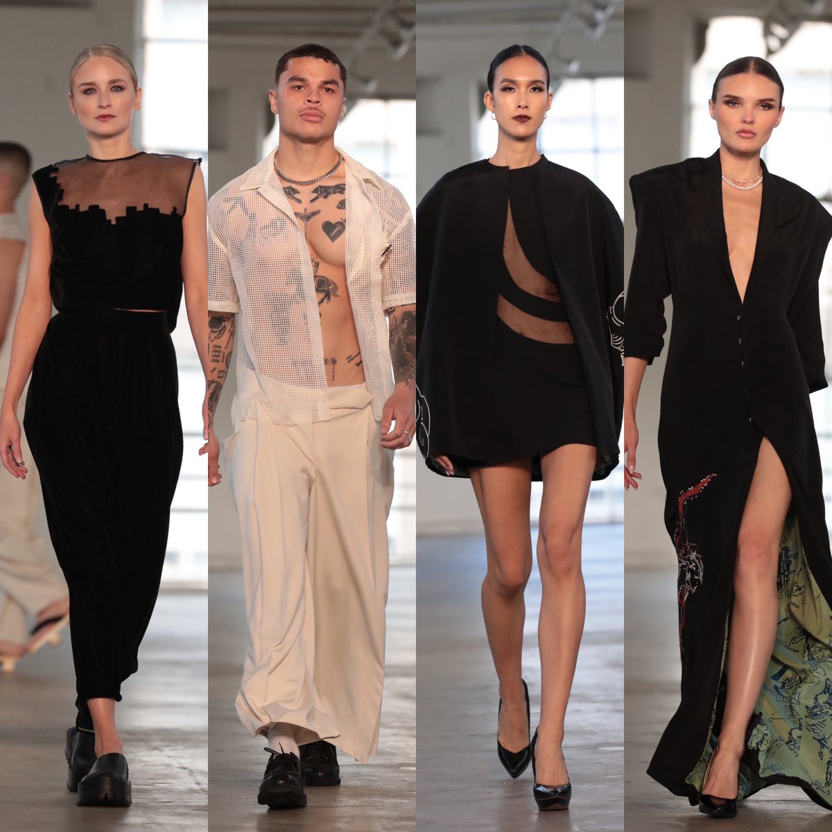 SentryxHQ's tweet image. FIDM DEBUT 2024 Collections 📸 In PHOTOS ➡️ Designer &amp;amp; @FIDM Advanced Fashion Design Program graduate Ami Kondo “Ambivalence” Collection ➡️ Inspiration: 80s Yakuza &amp;amp; pixilation 
📸: @_abimages @alexberliner #fidmdebut