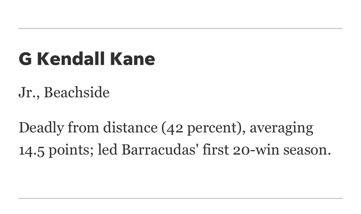 Honored to be included on SJC first team and All First Coast third team. @InsiderExposure @BatsonBBall @_BlakeDerrick @coachkent02 @SEUnited_Elite @ACon_3 @HoopGrind