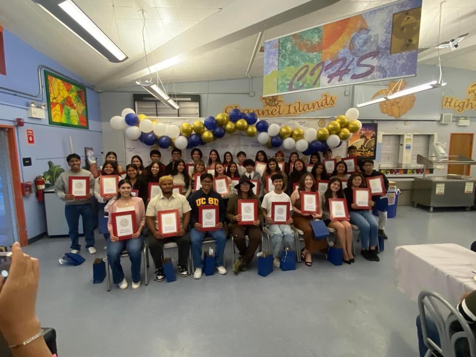 Channel Islands High School celebrated 58 12th graders and more awaiting to receive their letter of acceptance to UC Universities. Congratulations 🎊 👏