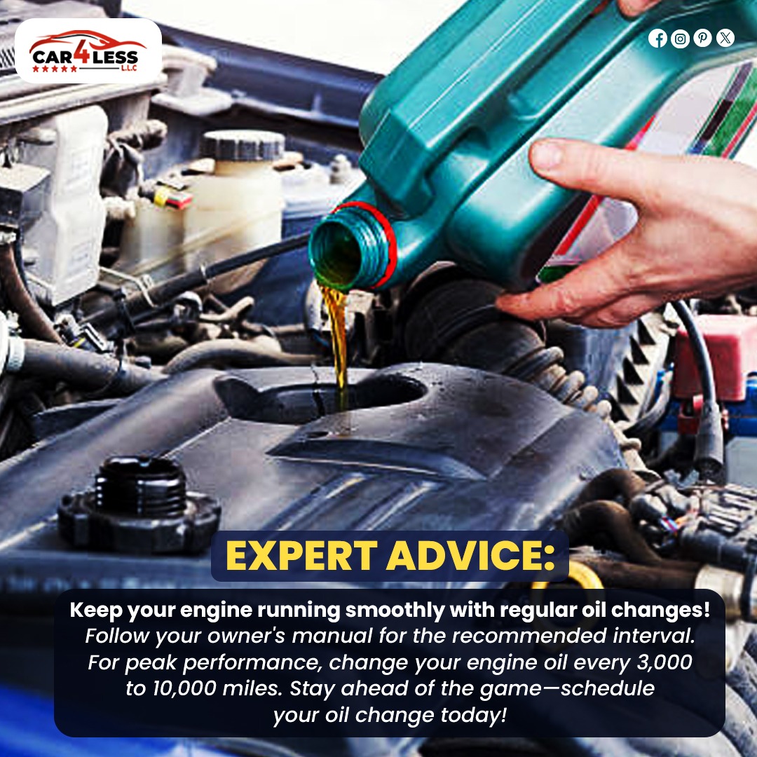 Call Us Now! +1 717-444-5999
Visit Us Now! 400 S Cameron St STE A, Harrisburg, PA 17101, United States

#car4less #auto #automotives #expertadvice #engine #stayahead #oilchange #peakperformance #engineoil #smooth #happysaturday