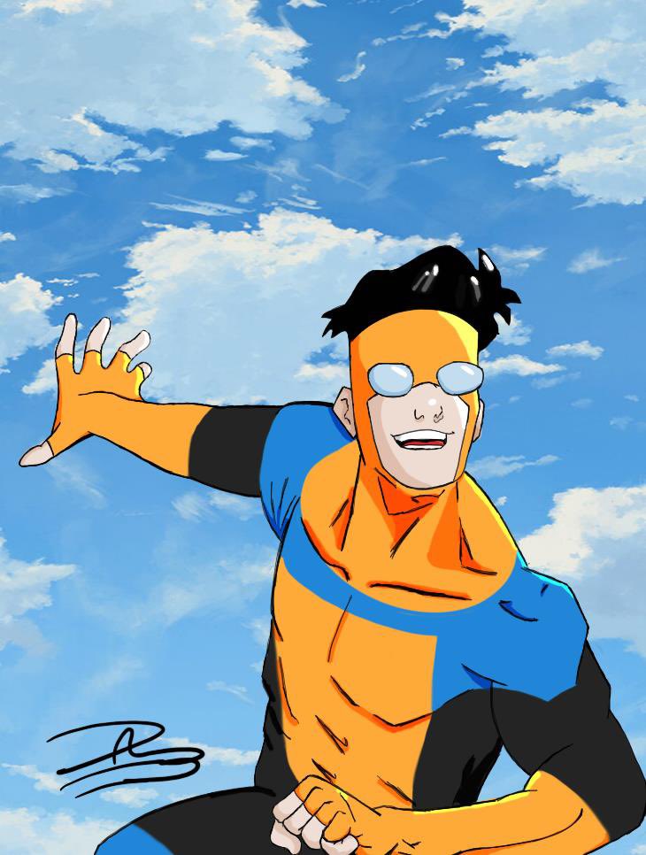 Go_toDie99's tweet photo. Hi!  First time posting after a long time. Hope ya like it #Invincible #InvincibleSeason2 https://t.co/P3odkIYs5F