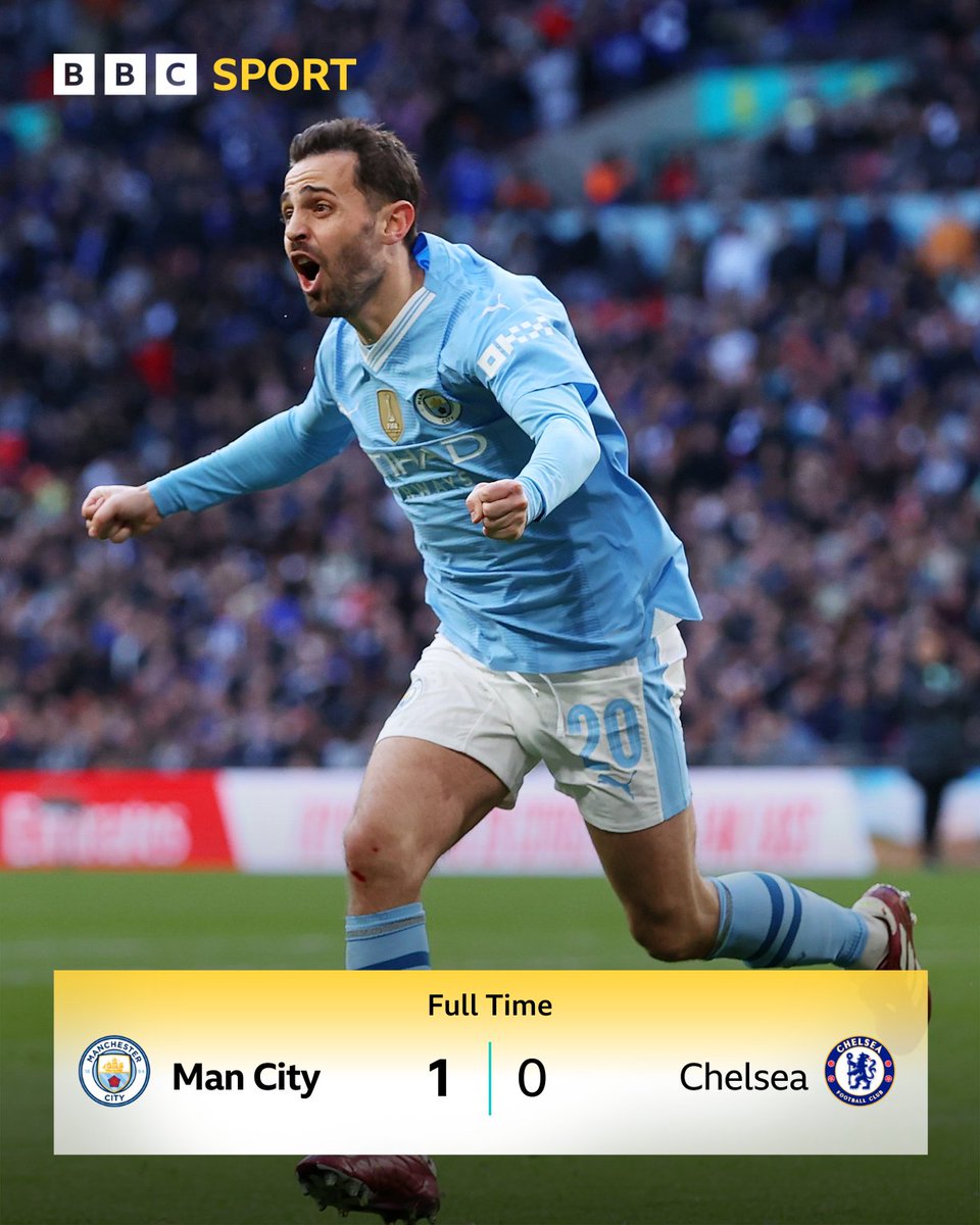 Manchester City are in the #FACup final!

#BBCFootball #MCICHE