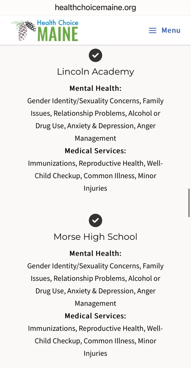 Parents of students inside these “whole schools,” or school based health centers in Maine need to know your child may be at risk to be offered medical services without your knowledge. Birth control, reproductive health care, behavioral health, psychiatric, gender identity,