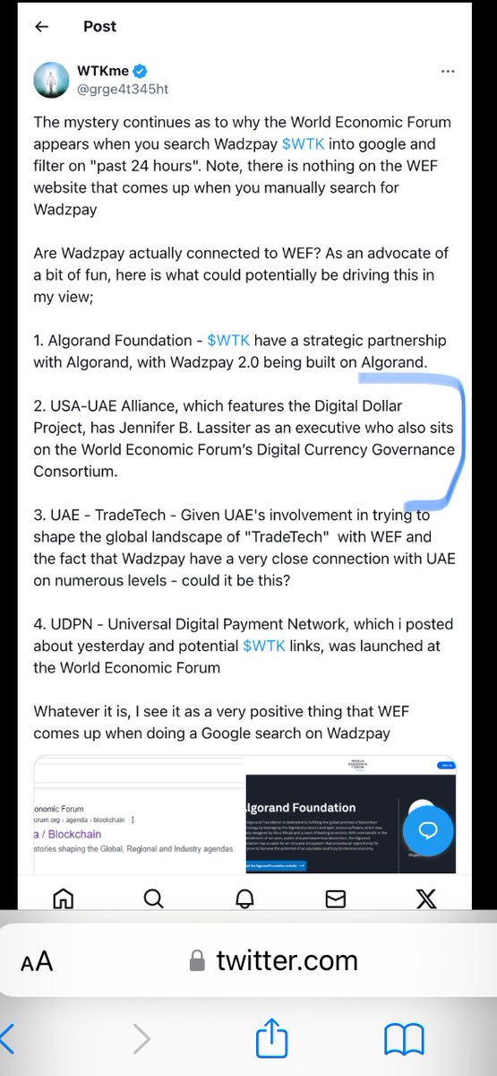 Global Blockchain Business Council (GBBC) joins the Digital Pound Foundation as its newest strategic partner - $WTK

At first the UDPN joined the Digital Pound Foundation, then it was the turn of the Digital Dollar project and now we have the Global Blockchain Business Council