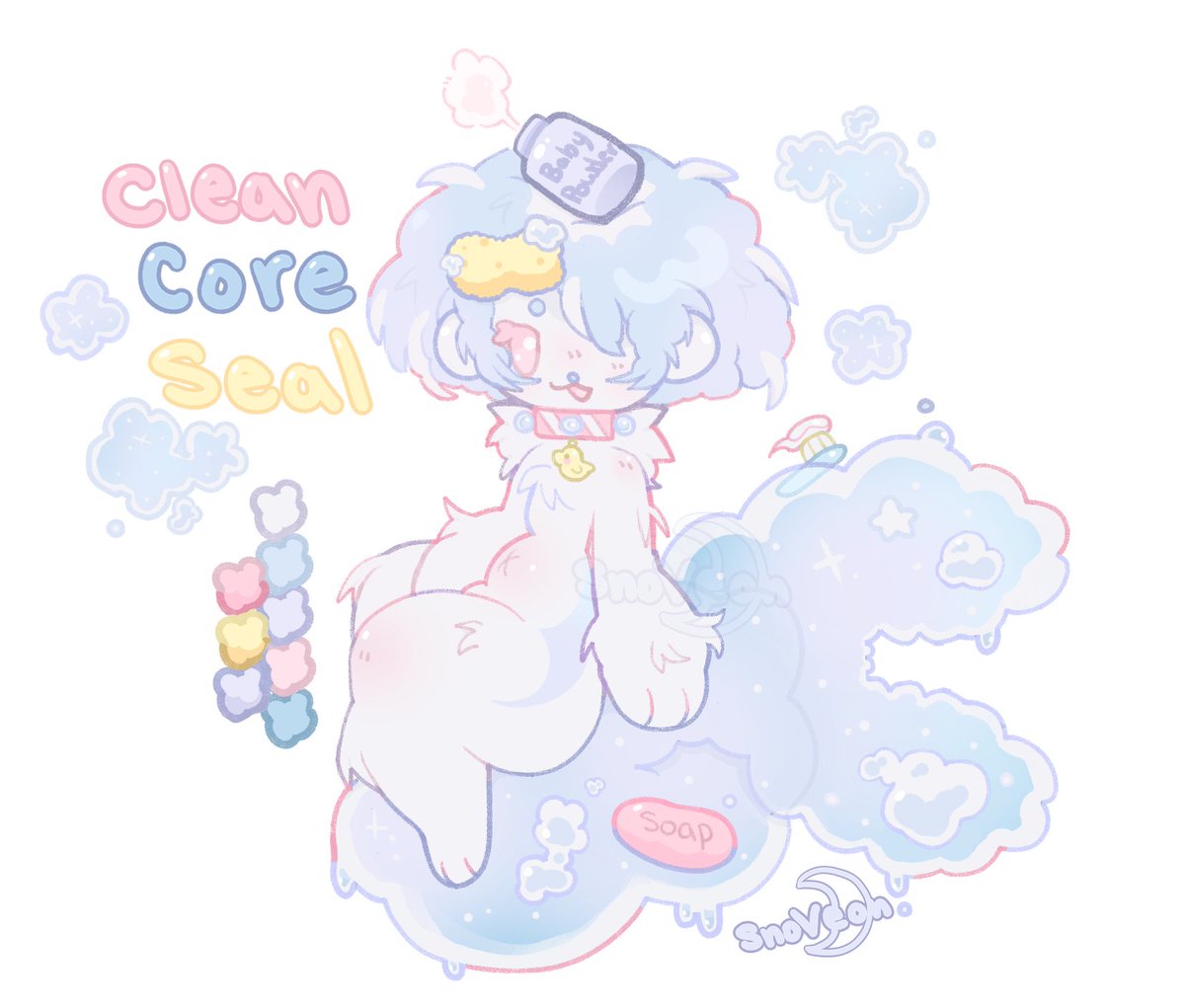 snoveon's tweet photo. Clean Core Seal that sold on toyhouse muehehehe 
#furry #furryadopt #furryadopts https://t.co/yUgPl3RYzs