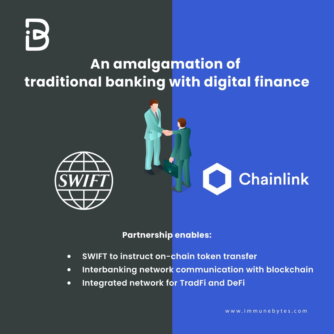 #Swift using #Chainlink #CCIP $LINK