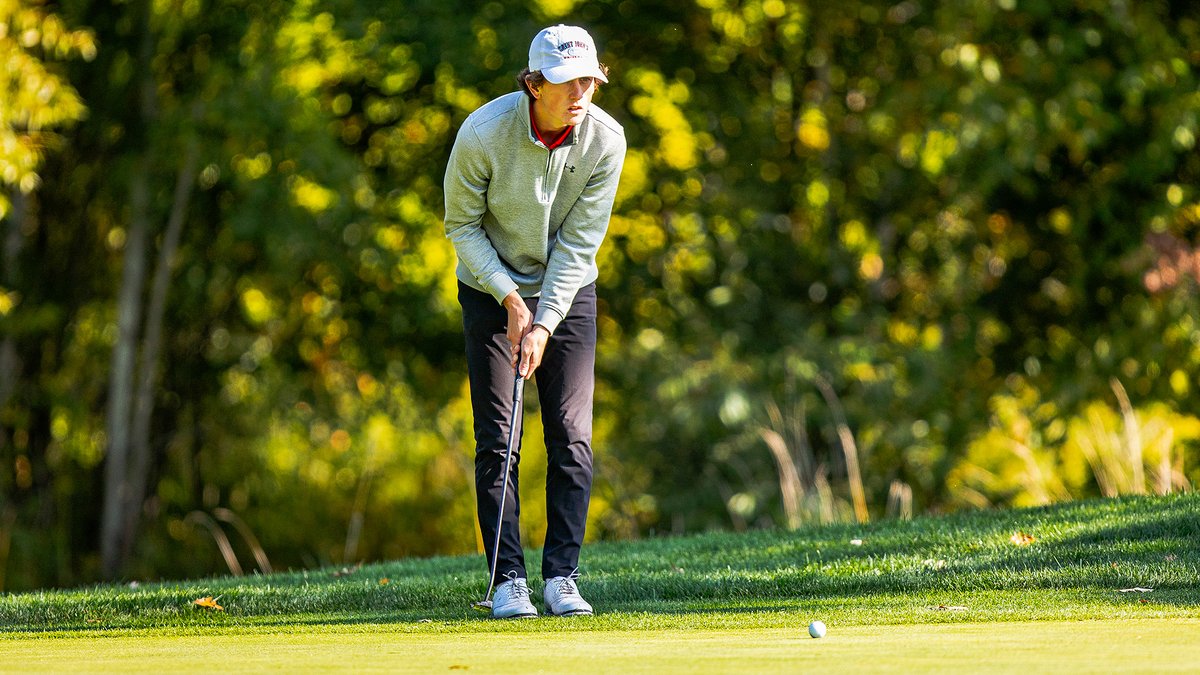 The first round of Gustavus' Bobby Krig Invitational is underway in New Prague!

Follow <a href="/johnniesgolf/">SJU Golf</a> live at the link below.

LIVE RESULTS: results.golfstat.com/public/leaderb…

PREVIEW: gojohnnies.com/news/2024/4/19…

#GoJohnnies #d3golf