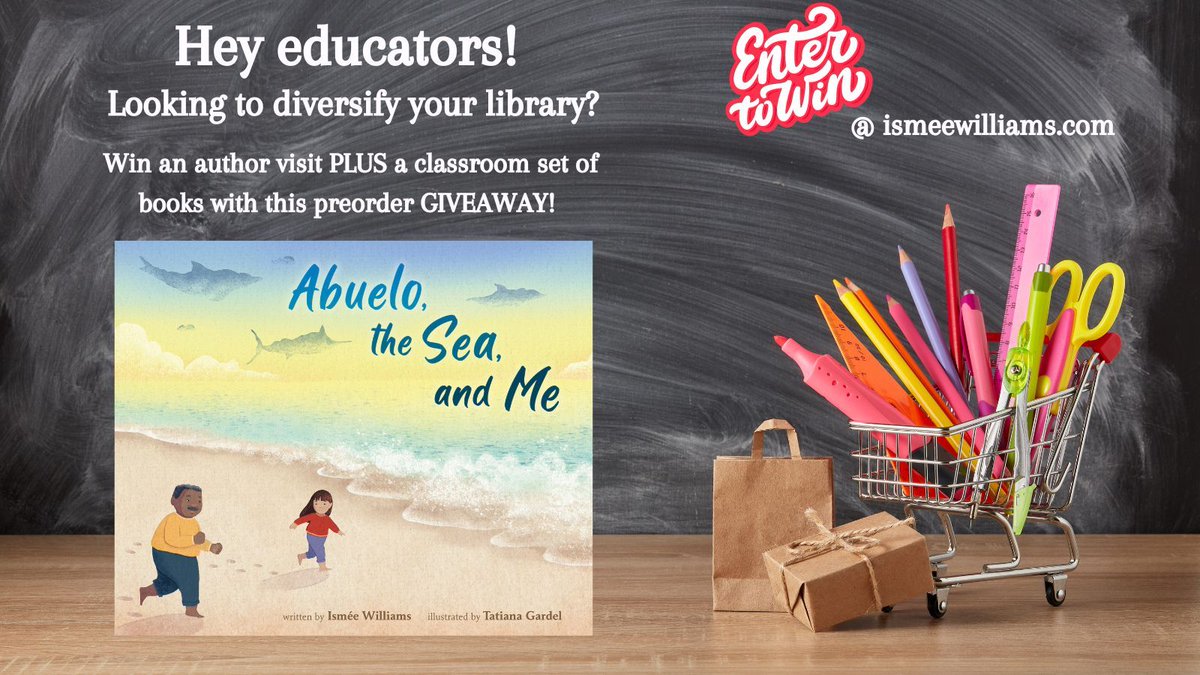 Looking for a #diversebooks PB about a little girl's love for her grandfather? Enter the preorder #giveaway! Themes include: intergenerational connection, immigration, love, #nature. Illustrations by @lasmusasbooks @GardelTatiana 😍📕🎉 #Educators #librarians #teachers #Latinx