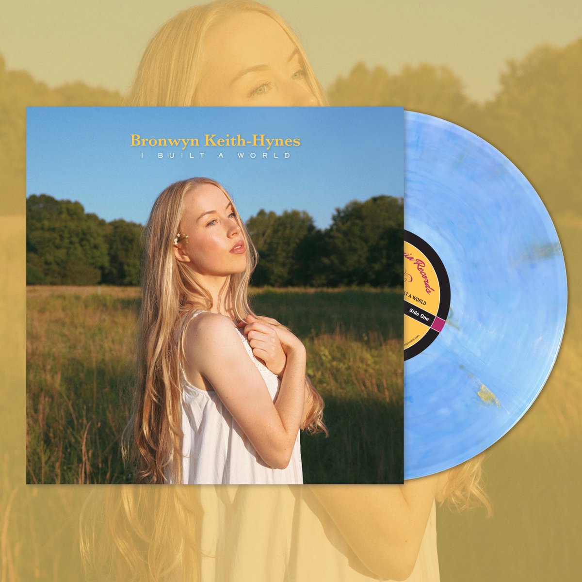 My new album ‘I Built A World’ will be out on vinyl and CD! I’m so excited about this limited edition pressing of 250 blue semi-translucent splatter vinyl that I decided to sign them all. 

I hope you’ll pre-order them here: bronwynkeithhynes.com

⭐️Vinyl ships early July
