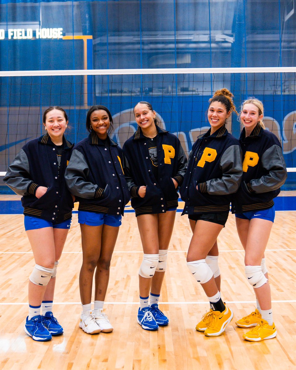 Our girls got their letterman jackets 💙