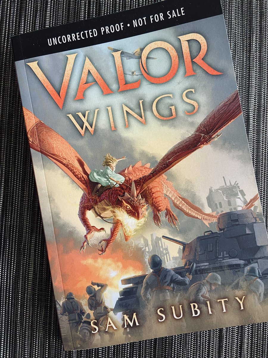 I have so much love for this book and can’t wait to read this ARC! Thank you @sjsubity for sharing with #bookposse! @Scholastic #ValorWings