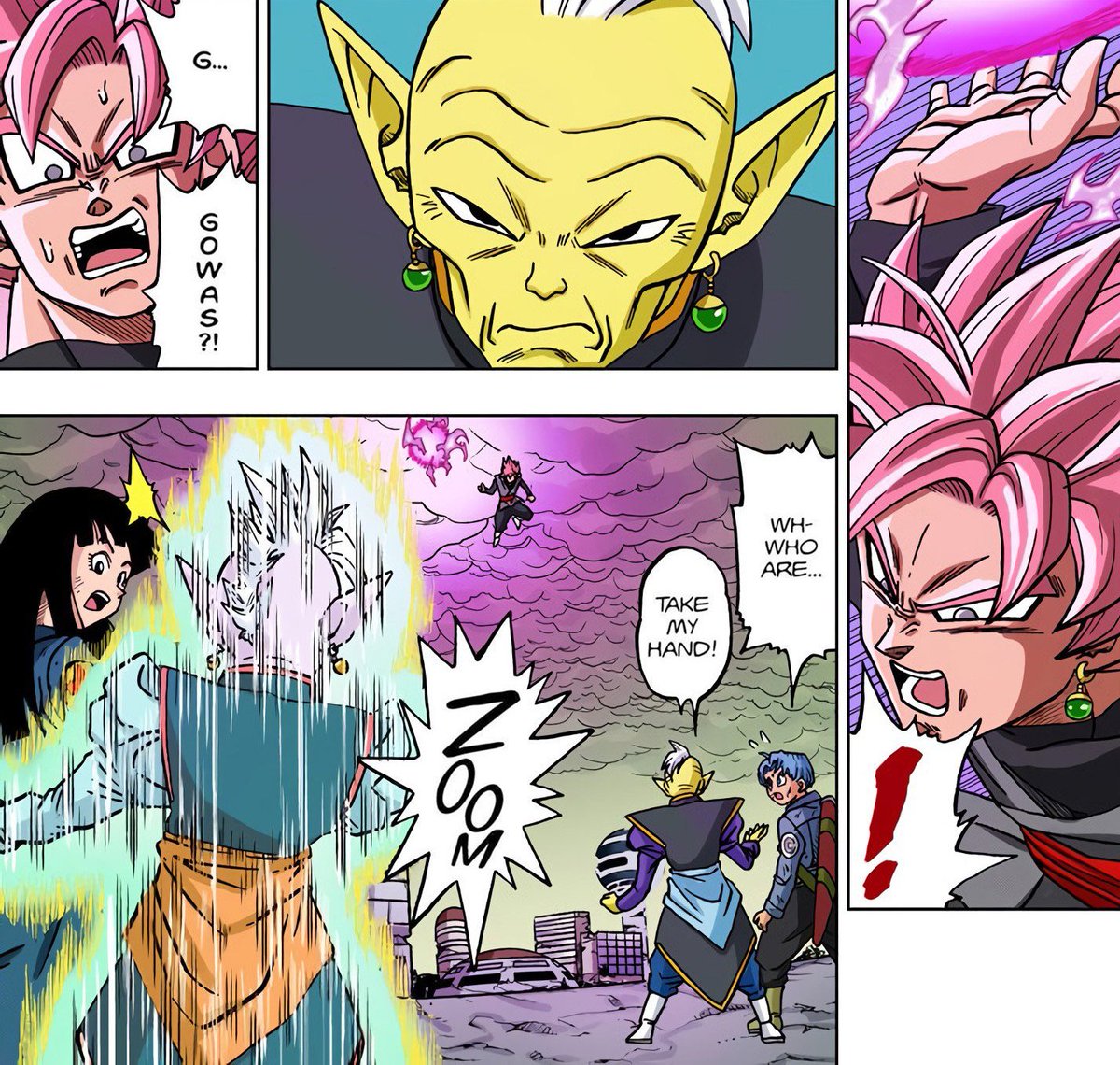 ゴリさんになります。 Gowasu And The Supreme Kai Shin Arrive To Stop Zamasu And Goku