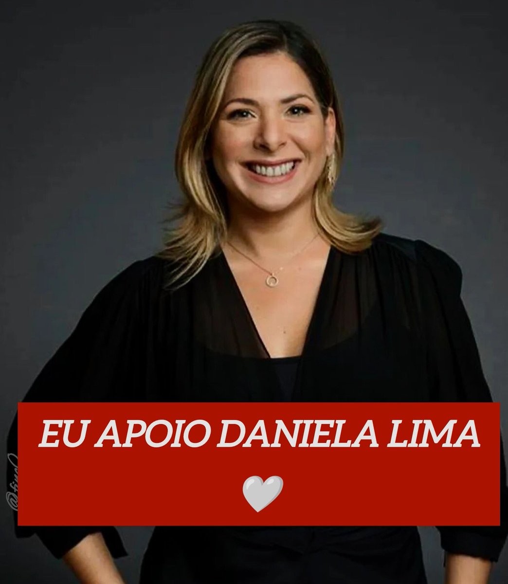 EU APOIO DANIELA LIMA. A jornalista Daniela Lima tem o meu respeito... e tem razão, no texto e contexto.