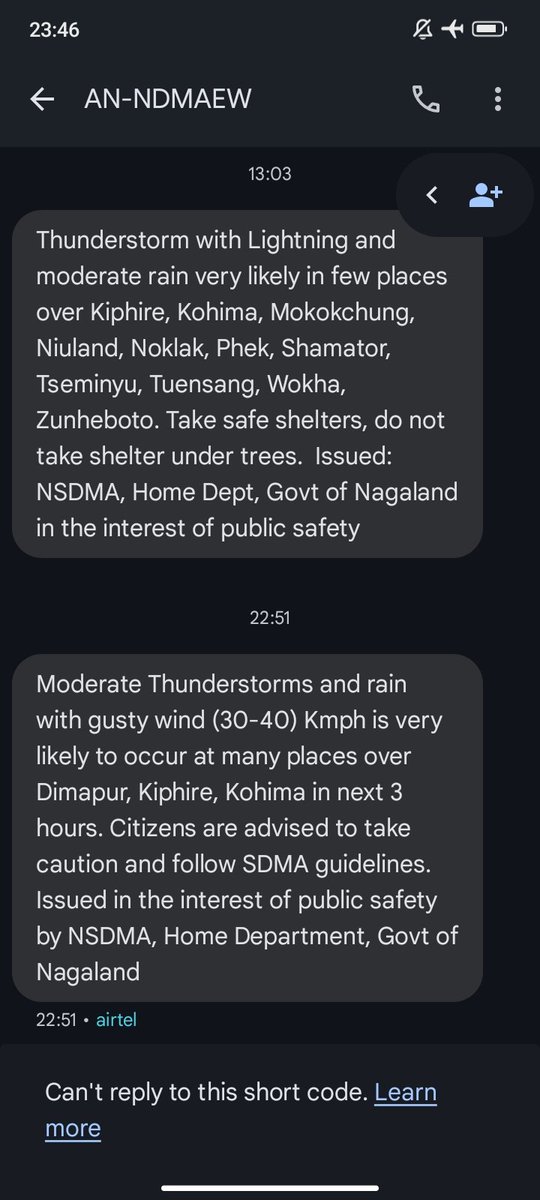 hkarkha's tweet photo. So this is why they have been sending repeatedly...
Btw I'm getting scared of this rain and lightning.
#NSDMA #Stay #Home #SafetyFirst https://t.co/3yDfvbdmTd