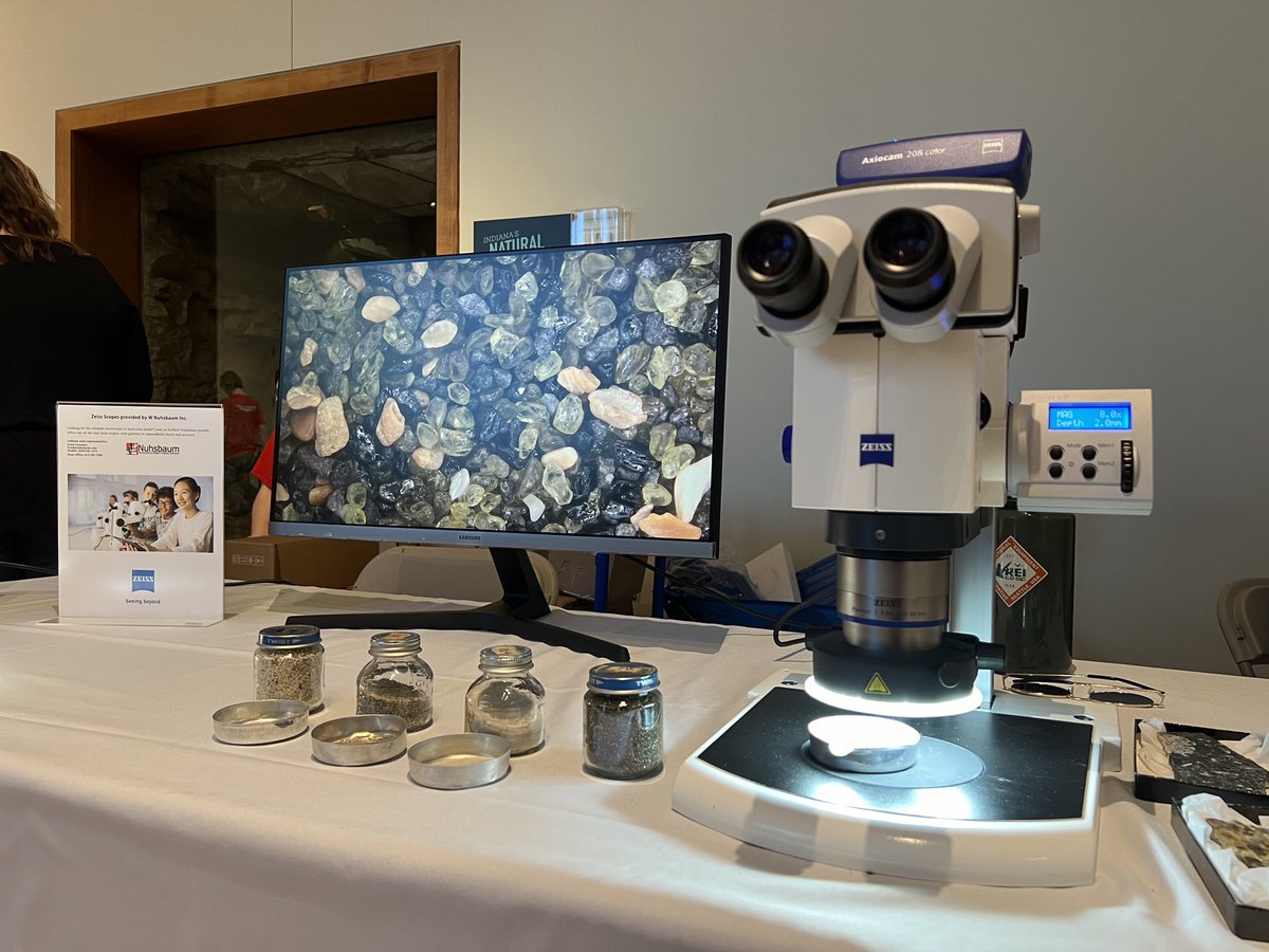 CEES_IUI's tweet photo. A shout out and big thank you to W. Nuhsbaum Inc. for providing this fantastic Zeiss microscope for today’s Circle the City STEM event at the ISM! https://t.co/OkCkLsO2wS