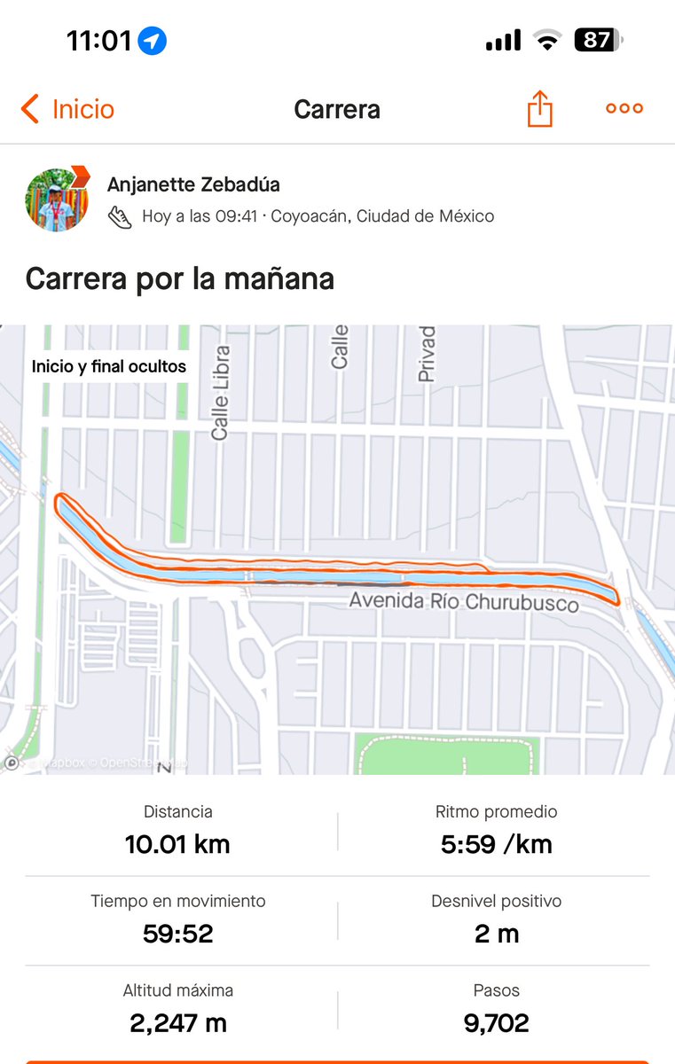 azebadua's tweet photo. Me queda claro que el deporte enseña que este mundo no es para los que se rinden o prefieren la comodidad. Último entrenamiento antes del #AsicsTrials #Asics #moveyourmindwithASICS @ASICSmexico @AsicsTeam #runner #running #triathlete #Training https://t.co/pYflqJoVnU