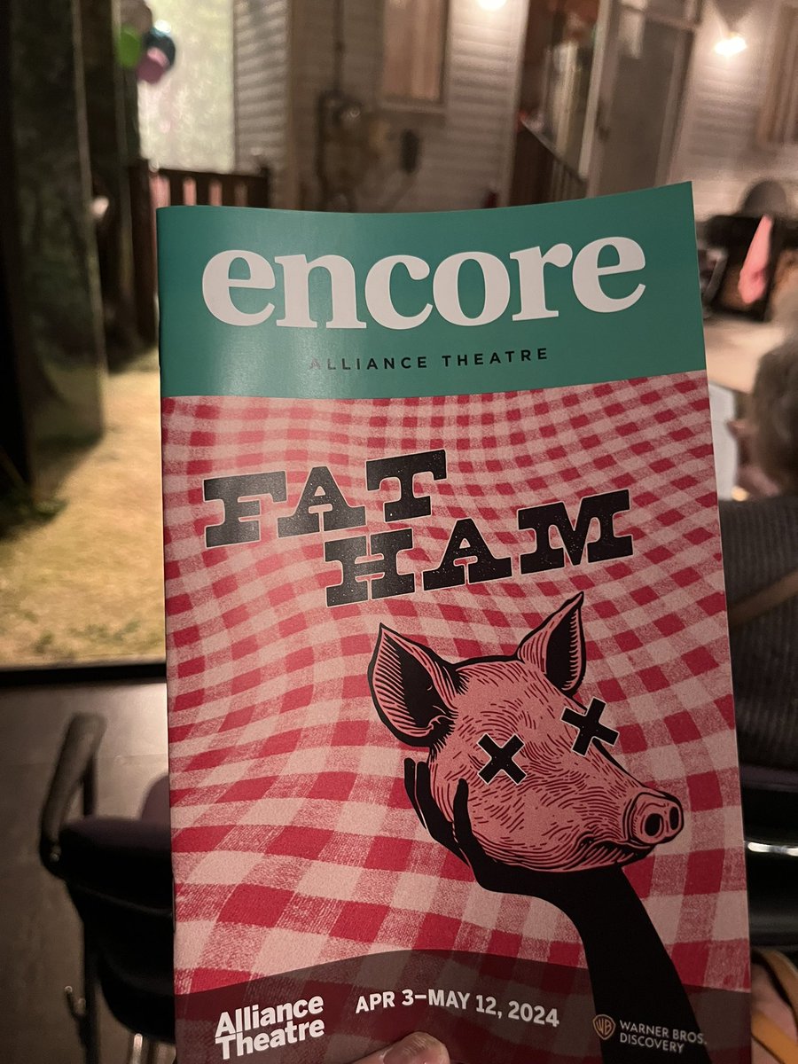 AvashiaNeema's tweet photo. Did we come to Atlanta just to watch #FatHam at @alliancetheatre (in shifts, becauseβ¦toddler)? Yep. Because thatβs what happens when former students become chosen family. β€οΈ https://t.co/jRyxAM0xFm