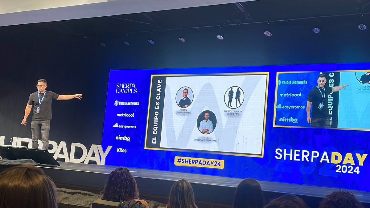 El equipo es la clave y <a href="/Lu1sma/">Luis M. Villanueva</a> nos da 4 tips para que el equipo funcione a tope. #sherpaday24