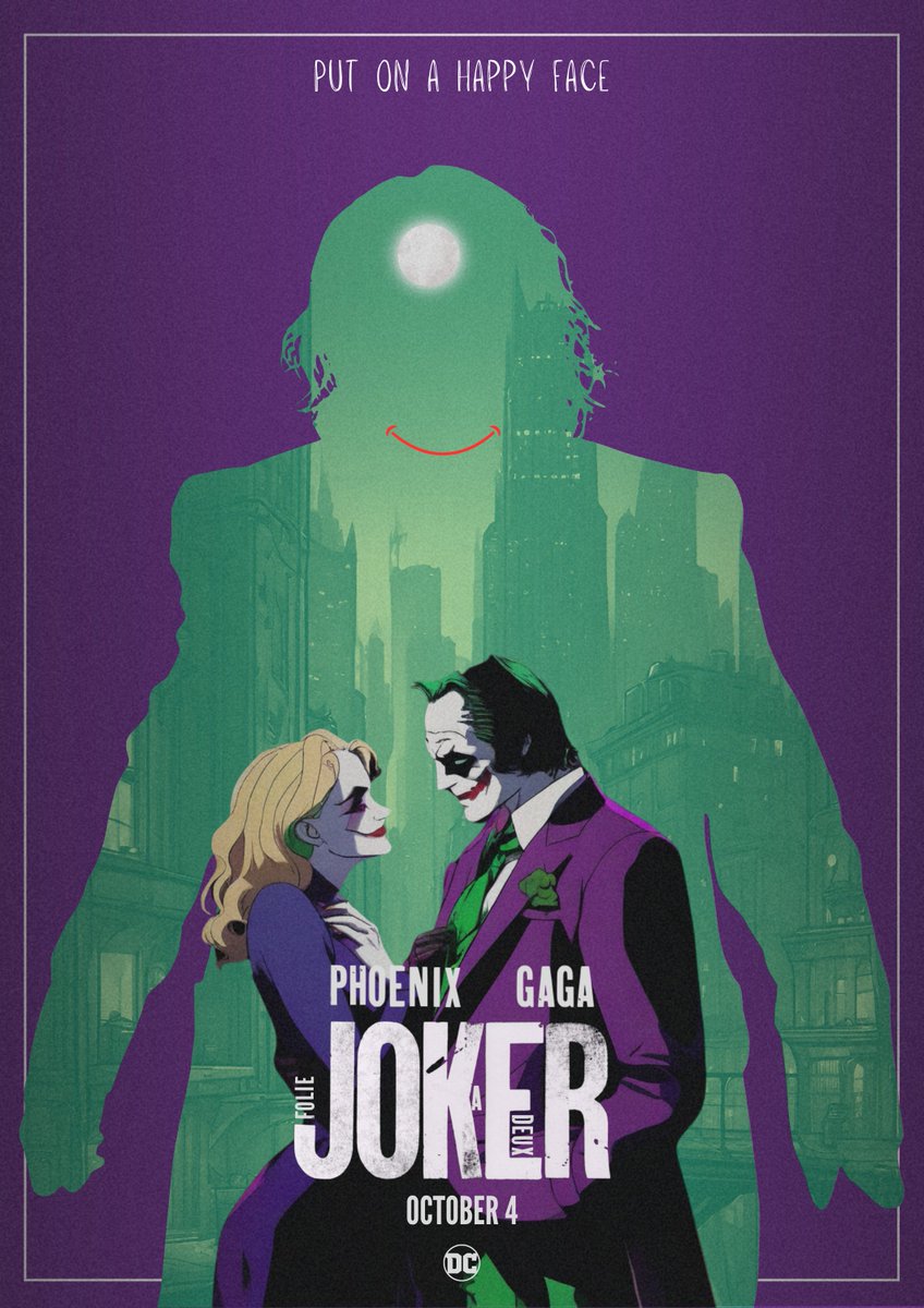 ALT poster
JOKER: FOLIE A DUEX
  #JokerMovie #Joker2 #FOLIEADUEX