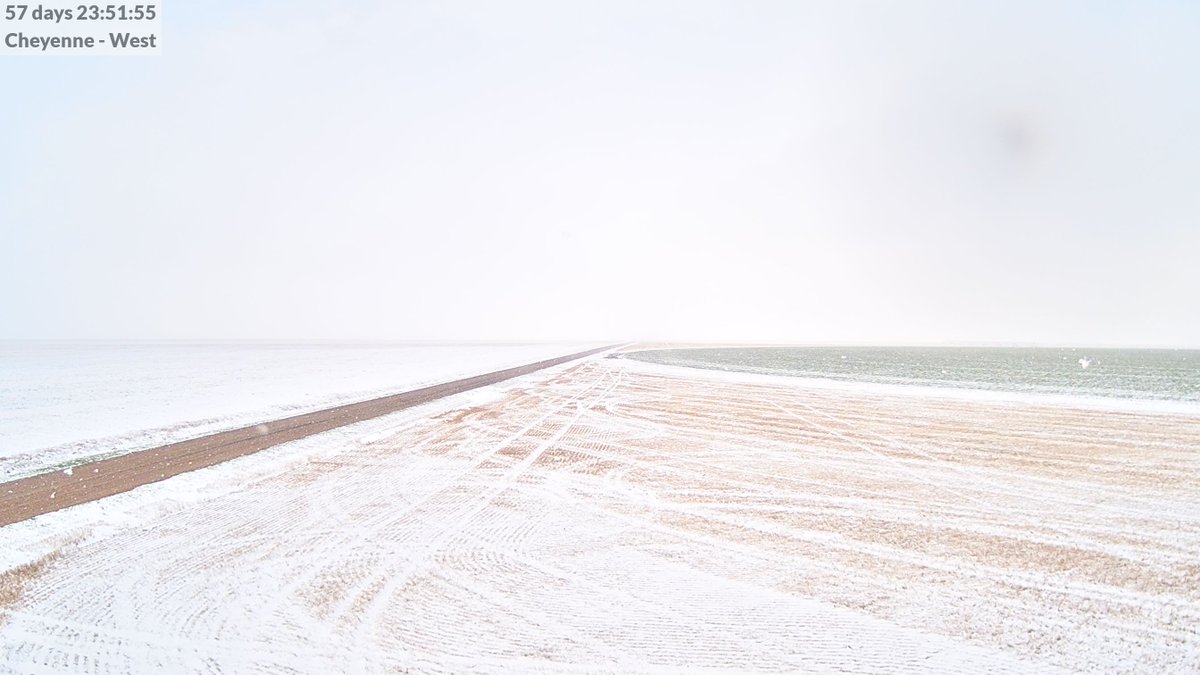 Looking like a winter wonderland in northwest Kansas today! ❄️ #kswx