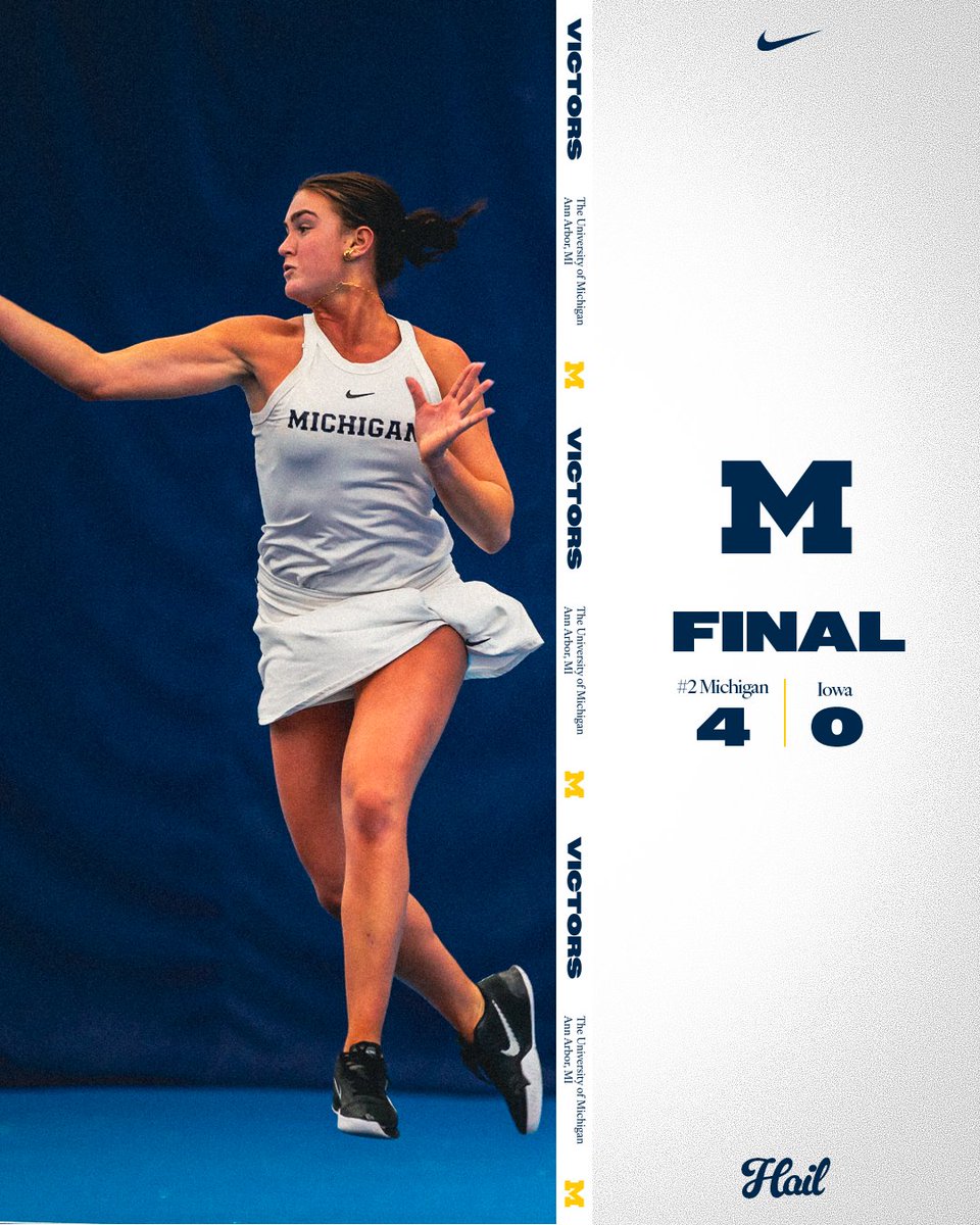 With the win, Michigan has clinched at least a share of the 2024 Big Ten Championship. U-M can win it outright with a victory tomorrow! #GoBlue