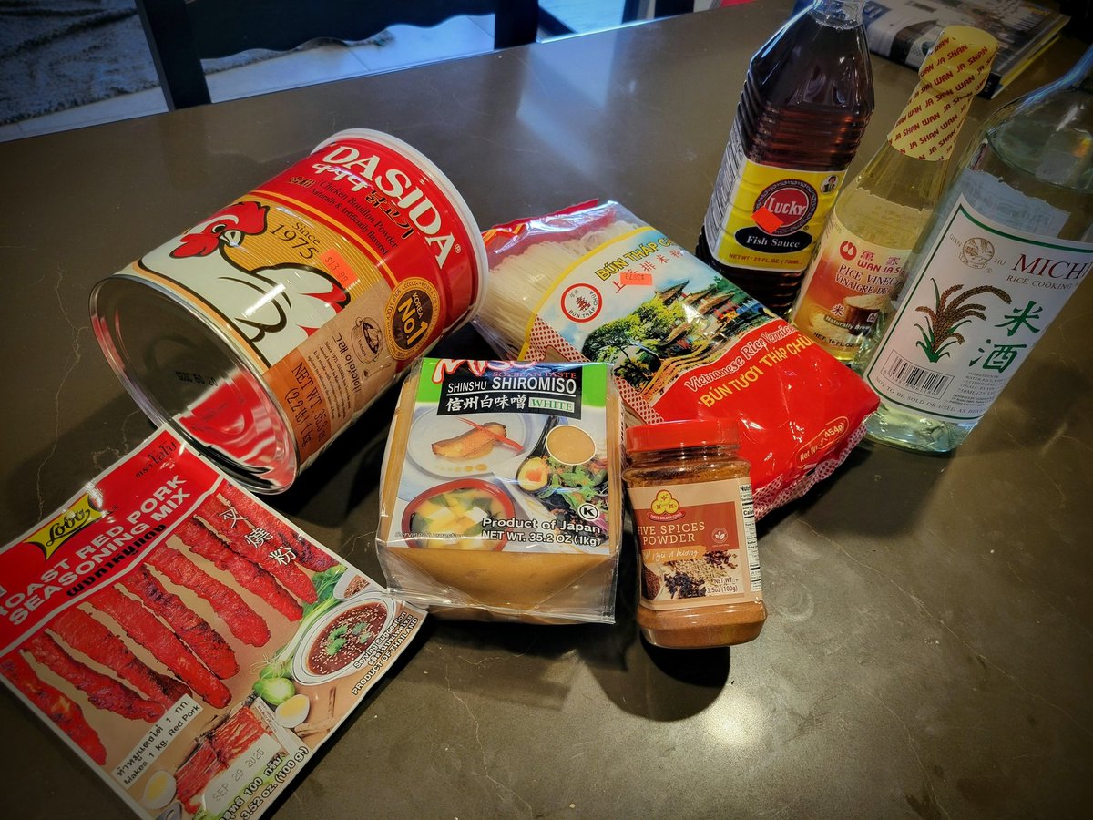 Today's haul from a local Asian Grocery Market