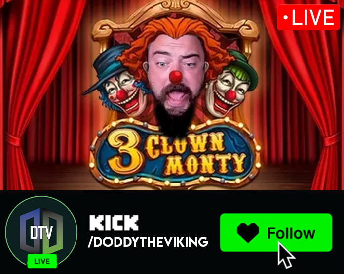 DoddytheViking's tweet photo. ✅VIEWER WHEEL DECIDE CONTINUES!
✅ VIBES ON POINT!
✅ $25k in the balance!
https://t.co/LqpgQOyyfa
#gamdom #casinostreamer #kickstreamer #cryptostreamer #bigwin #maxwin #giveaway https://t.co/tPOvz9Aktr