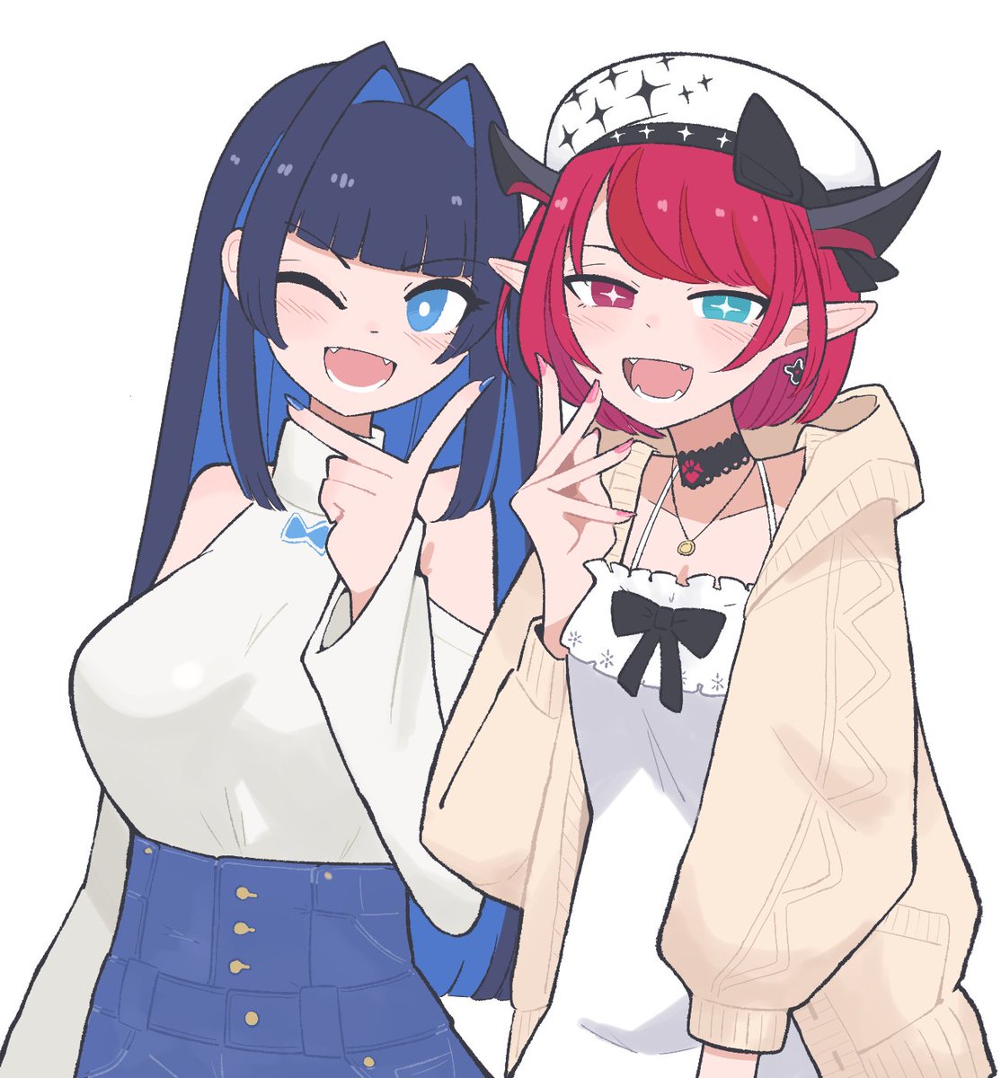 IRyS ,オーロ・クロニー 「Fangs!#kronillust #IRySart #TimeRyS 」|Oscar 🦝🍅(Commission Open)のイラスト