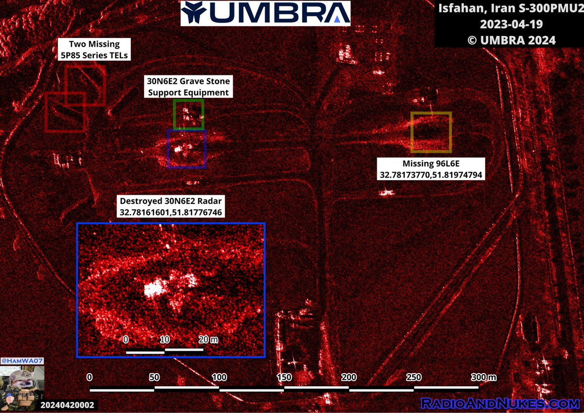 Here is a @umbraspace SAR image of Isfahan, Iran while we wait for Airbus to review Iranian OPSEC🤣 Source: This is in the Umbra open data repository! radiantearth.github.io/stac-browser/#… Time of Data begins 4/19/2024, 6:48:36 AM UTC Time of Data ends 4/19/2024, 6:48:48 AM UTC SAR