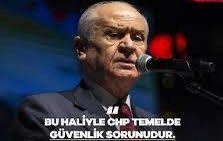 Son 15-20 günde CHP destekli DEM merkezli yaşanan rezaletler ve Atatürk’ü maske yapanların ölüm sessizliği; MHP Lideri Devlet Bahçeli ‘nin “ CHP BU HALİYLE TEMELDE GÜVENLİK SORUNUDUR!” tespitinde ve uyarısında ne kadar haklı olduğunu fazlasıyla gösterdi.