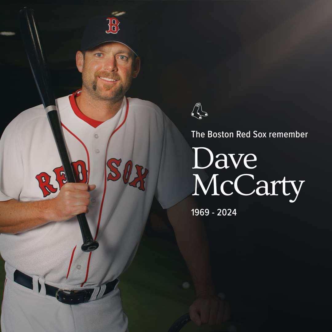 RIP Dave McCarty. My favorite Red Sox team. Thanks for the memories.