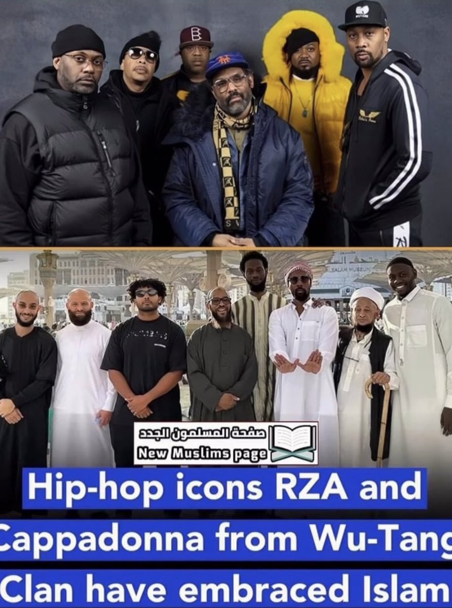 Members Of a Famous musician “Wu-Tang” embrace Islam ☪️