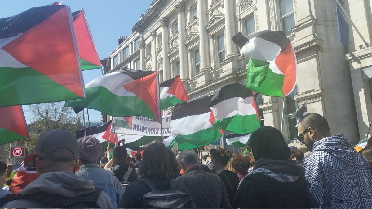 Dublin keeping up the momentum for +7 months ❤️🇵🇸