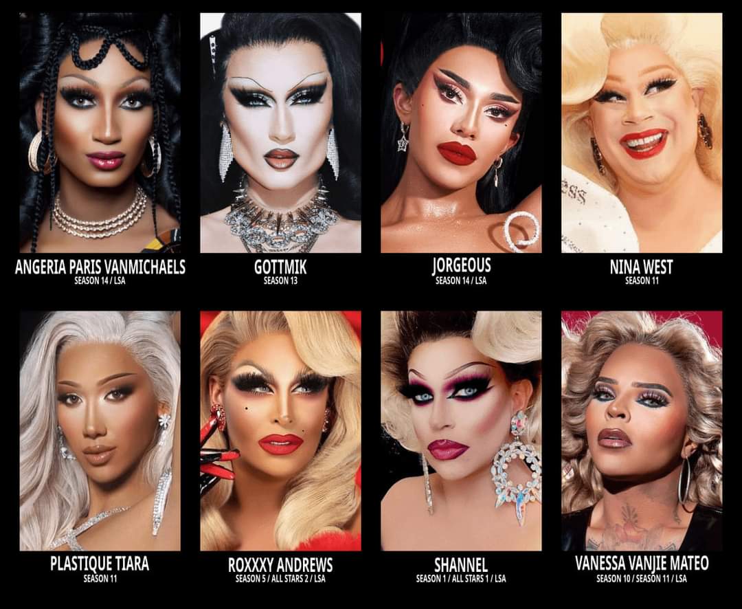 Here are the 8 queens rumored to participate on the no-elimination season of RuPaul’s Drag Race #AllStars. Who’s your bet?