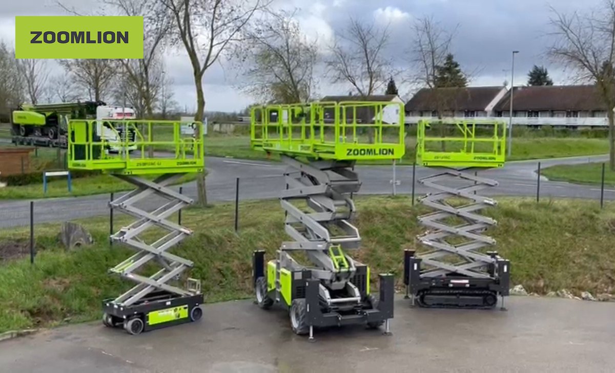 🚀 Just one week until #Intermat! Join #ZOOMLIONACCESS at booth EXT5 F 032 from April 24th to 27th and explore our impressive range of scissor lifts, recently delivered to France.