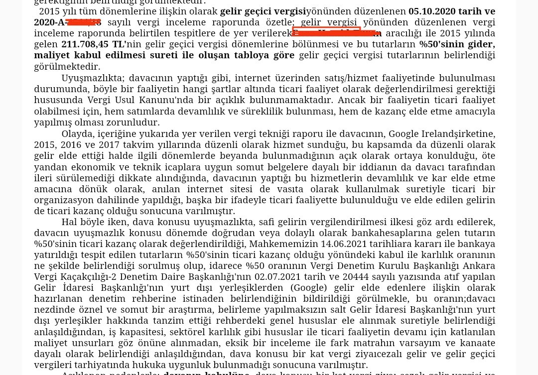 Zaman zaman vergi incelemelerinde kayıt dışı kazanç elde edenler için %50 gider tespit edilir. Oysa ki %50 kayıt dışı gider iptal nedenidir.