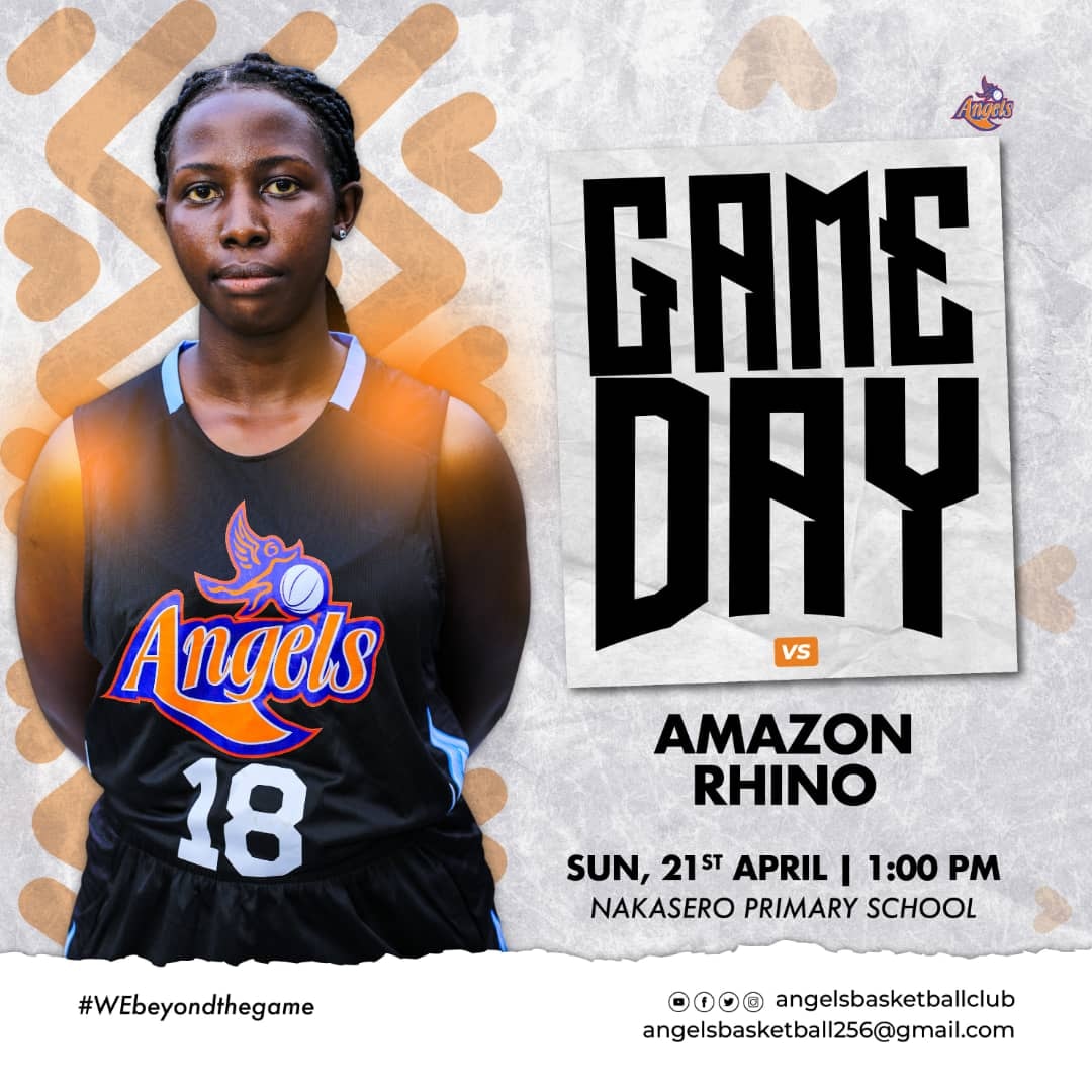 Game Day Vs Amazon Rhino... Nakasero 1pm. See y'all there...🏀🇺🇬💪 #WEbeyondthegame