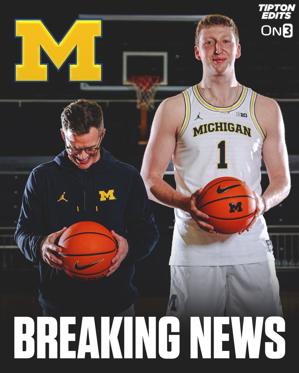 Michigan basketball is back 😈😈

Two big fellas over 7 ft who can hoop!! #GoBlue