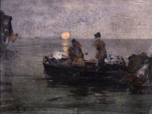 Buonanotte 

Mosè Bianchi 1840 - 1904
Luna a Chioggia,