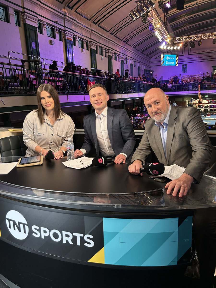 We’re all set for a night of Boxing here at York Hall…. Sam Noakes tops the bill vs Yvan Mendy for the European Lightweight title….. @RealCFrampton @bigdaddybunce @tntsports 1 7.45pm #TNTSports #Boxing