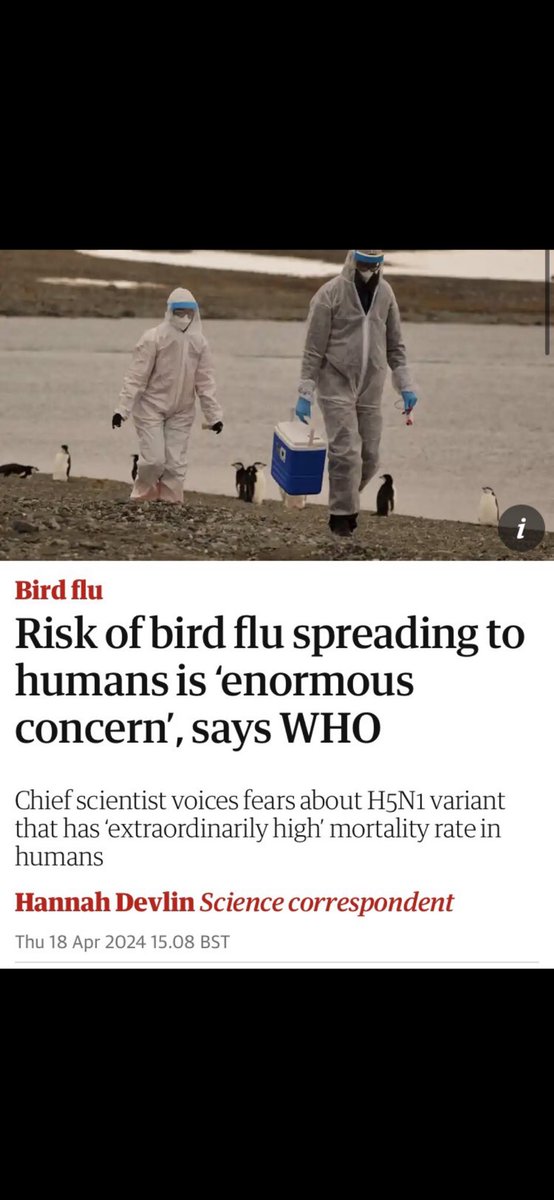 Bill Gates funded The WHO are literally salivating at the prospect of declaring another Global Pandemic