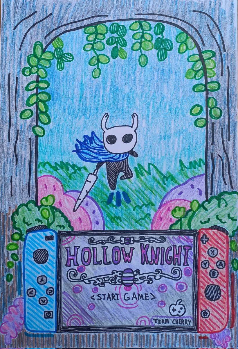 Hollow knight 
#hollowknight #hollowknightfanart #drawing #art #NintendoSwich