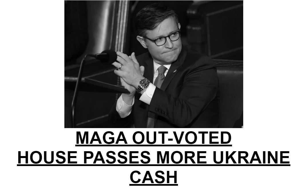 If you are mad about this, blame Trump and Gaetz. MAGA Mike is their guy.