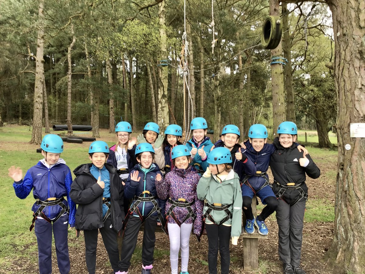 Amazing first day here at Peat Rigg! 🤩🌳🪵 Year 5 are enjoying the sunny weather and getting stuck into all challenges! 💪 #peatrigg #residential