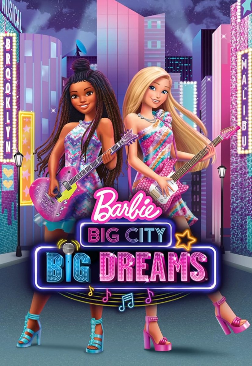 I think I can confidently say I'm the only human being watching THE GOOD BAD AND THE UGLY followed by BARBIE: BIG CITY, BIG DREAMS lol #filmcritic