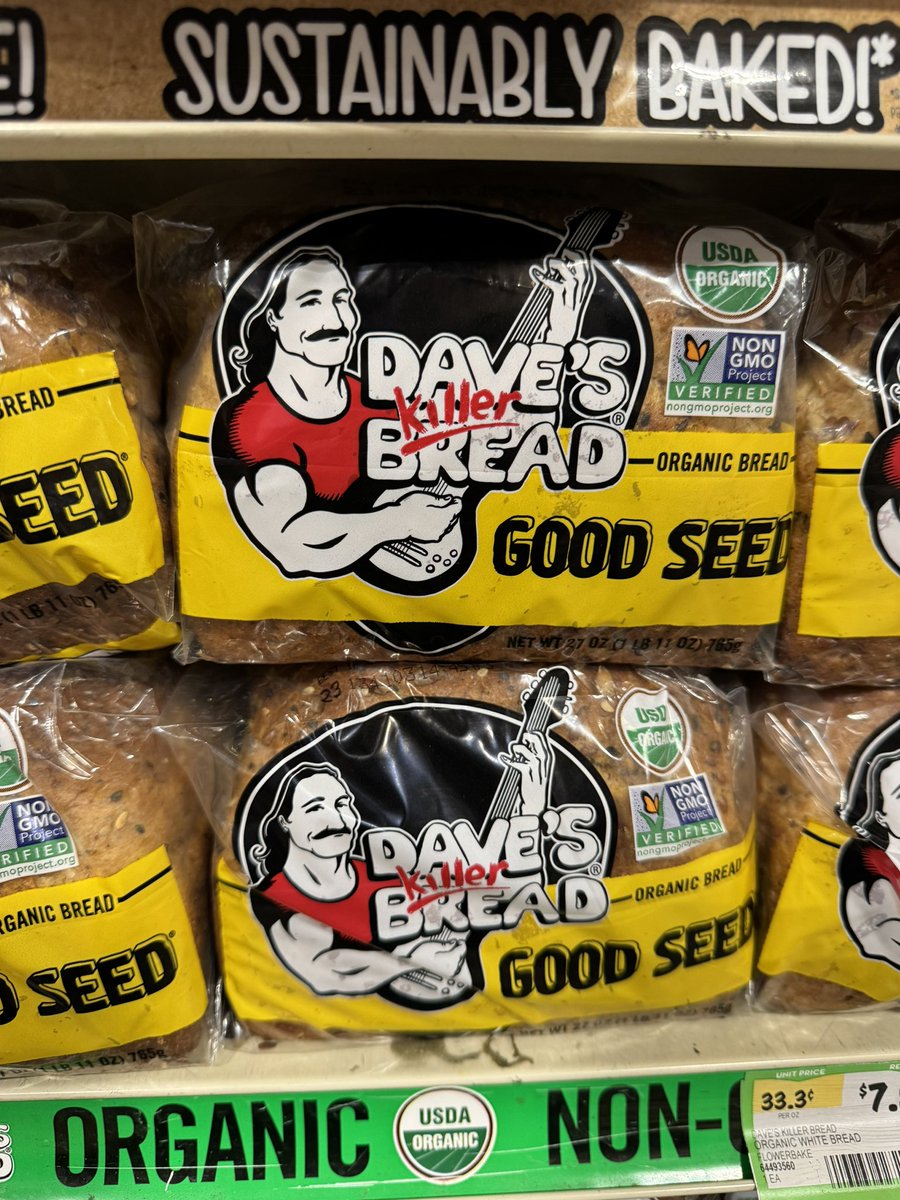 The Dave’s bread package guy is marrying my mom and wants me to call him dad. F that!