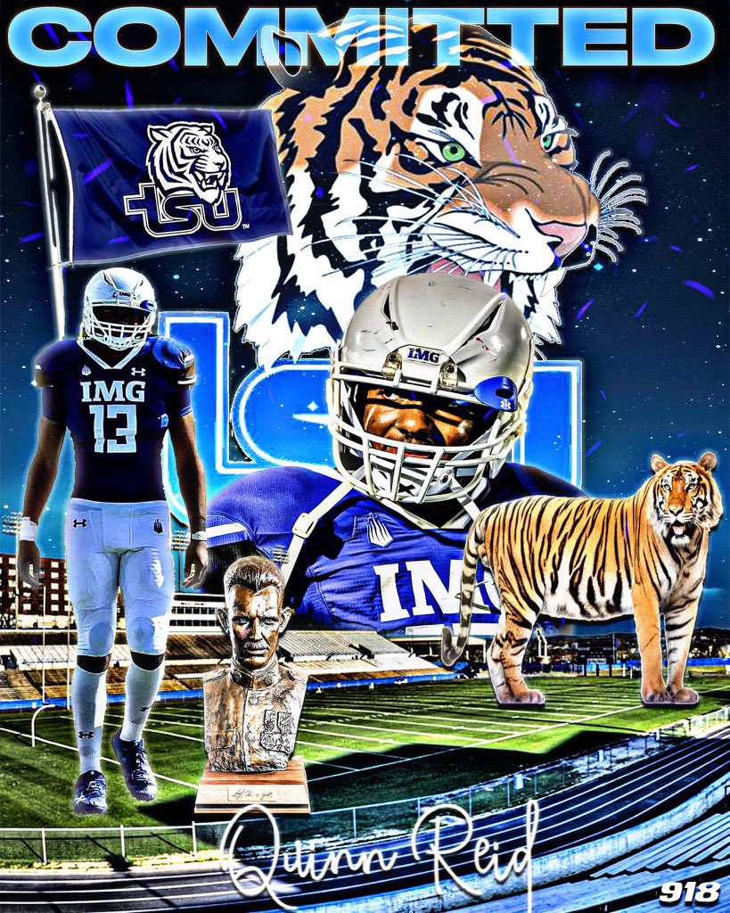 100% Committed @CoachBFish25 @TSUTigersFB @CoachJWilliams_ @Coach_Suber @Jblake_8 @CoachJJonesSr @NOLESdcSP @TFlagler @Coach_Chung61 @IMGAcademy