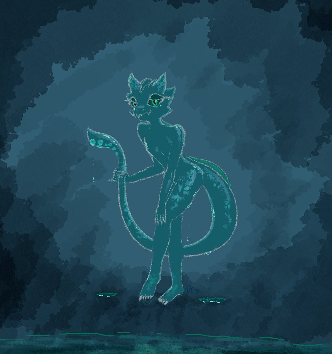 DeviceTamer's tweet photo. @NSFWaga This is Kombu c:
Wet lizard™ kobold https://t.co/3CW7QiOL1z